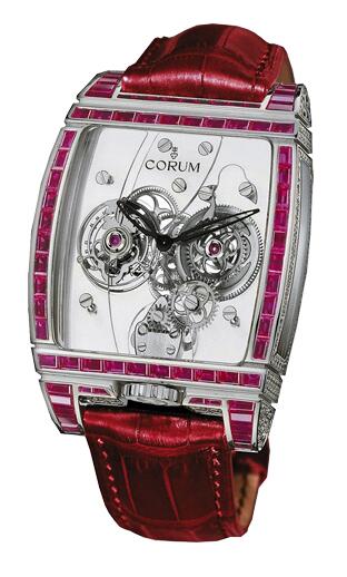 Review Copy Corum Golden Bridge Golden Tourbillon Panoramique Diamants Watch 382.856.69/0F86 0000